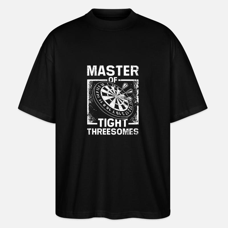 Master of tight threesomes - Stanley/Stella Oversized Unisex Organic T-shirt Blaster 2.0 - black
