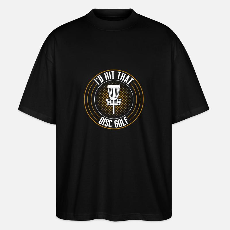 Discgolf Disc Golf - T-shirt bio Blaster 2.0 coupe oversize Stanley/Stella Unisexe - noir