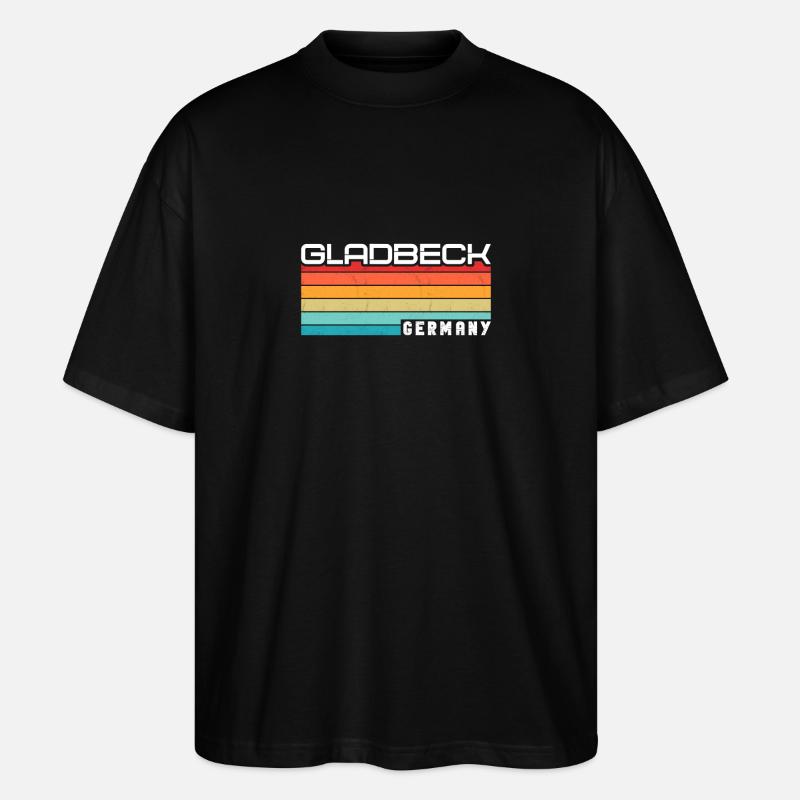Gladbeckerin Gladbecker Gladbeck - T-shirt bio Blaster 2.0 coupe oversize Stanley/Stella Unisexe - noir