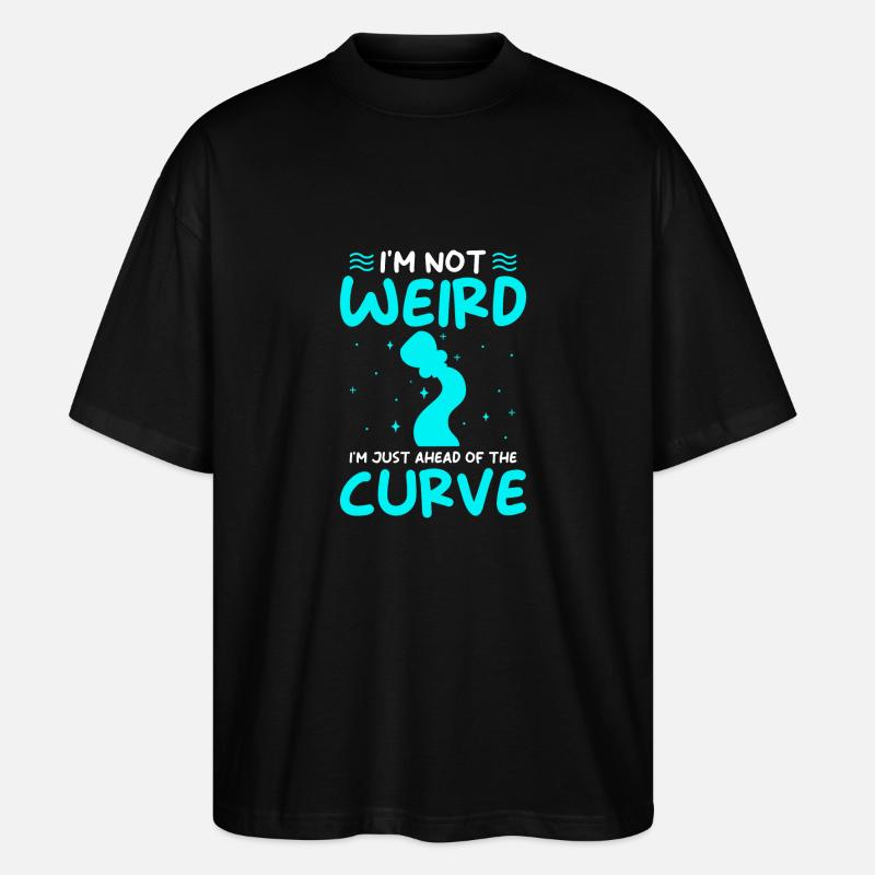 Wassermann Sternzeichen Astrologie Horoskop - Stanley/Stella Oversized Unisex Bio T-Shirt Blaster 2.0 - Schwarz