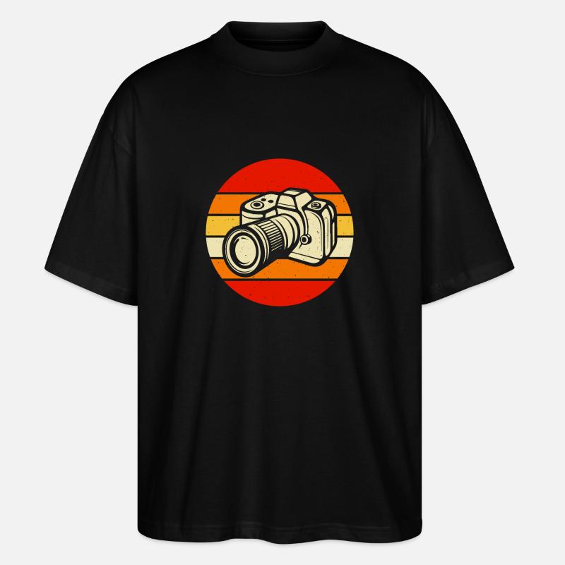 Fotograf - Stanley/Stella Oversized Unisex Bio T-Shirt Blaster 2.0 - Schwarz