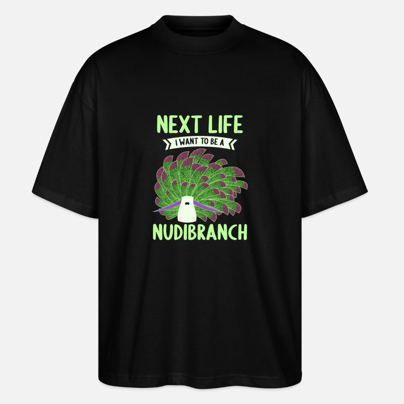 Nudibranches nudibranches - T-shirt bio Blaster 2.0 coupe oversize Stanley/Stella Unisexe - noir