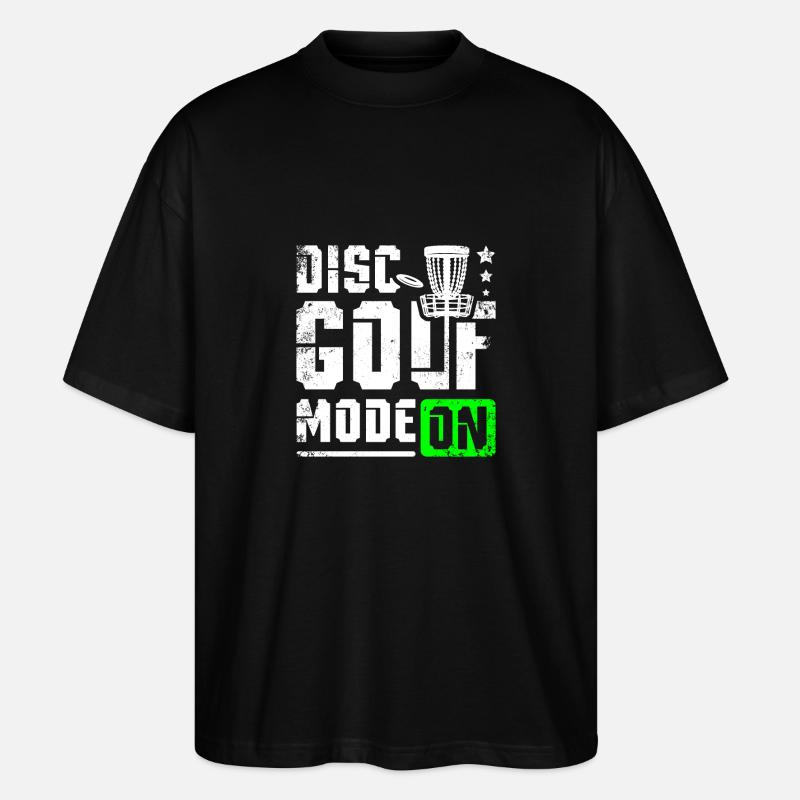 Disques golf mode sur - T-shirt bio Blaster 2.0 coupe oversize Stanley/Stella Unisexe - noir