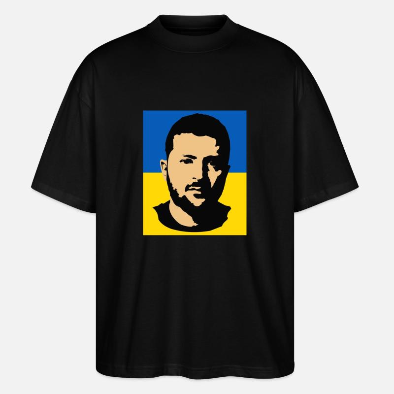 Resistance - Stanley/Stella Oversized Unisex Bio T-Shirt Blaster 2.0 - Schwarz