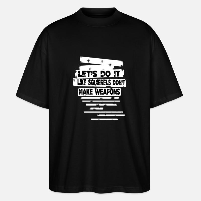 cadeau d’anniversaire funky drôle idée de cadeau d’anniversaire - T-shirt bio Blaster 2.0 coupe oversize Stanley/Stella Unisexe - noir