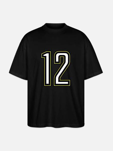 12 - Stanley/Stella Oversized Unisex Organic T-shirt Blaster 2.0 - black