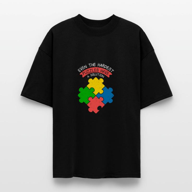 Même les puzzles les plus difficiles ont une pièce de solution Jig T-shirt bio Blaster 2.0 coupe oversize Stanley/Stella Unisexe