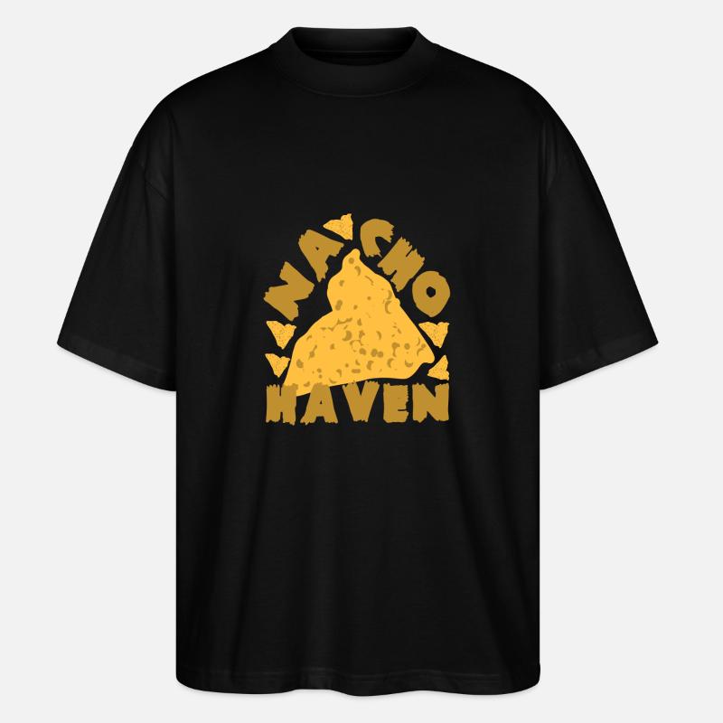 Nacho - Stanley/Stella Oversized Unisex Bio T-Shirt Blaster 2.0 - Schwarz