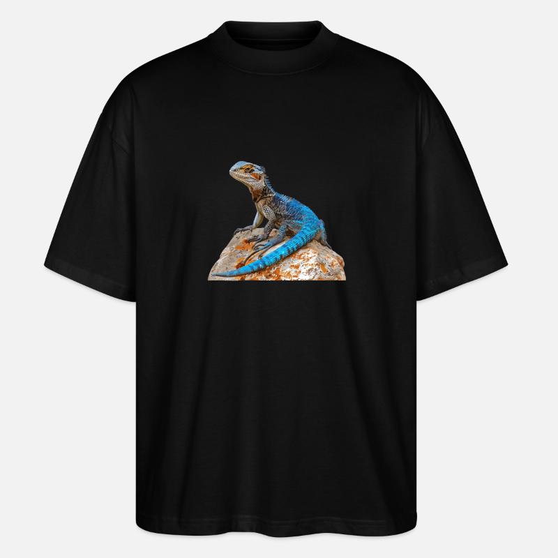 Agamen Agame - T-shirt bio Blaster 2.0 coupe oversize Stanley/Stella Unisexe - noir