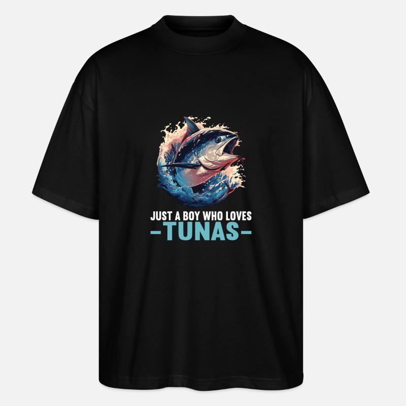 Thon Thunfische Thunfisch - T-shirt bio Blaster 2.0 coupe oversize Stanley/Stella Unisexe - noir