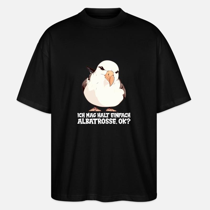 Albatross Albatrosse Albatros - T-shirt bio Blaster 2.0 coupe oversize Stanley/Stella Unisexe - noir