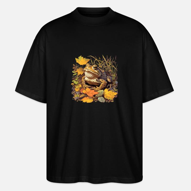 Crapaud crapaud crapaud - T-shirt bio Blaster 2.0 coupe oversize Stanley/Stella Unisexe - noir