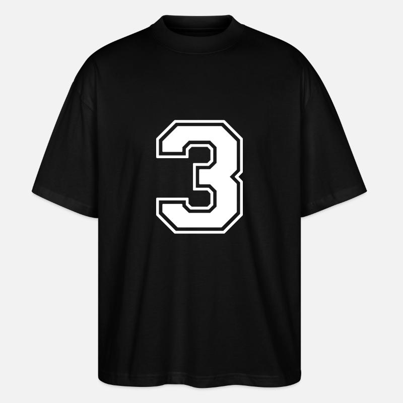 Nummer 3 - Stanley/Stella Oversized Unisex Bio T-Shirt Blaster 2.0 - Schwarz