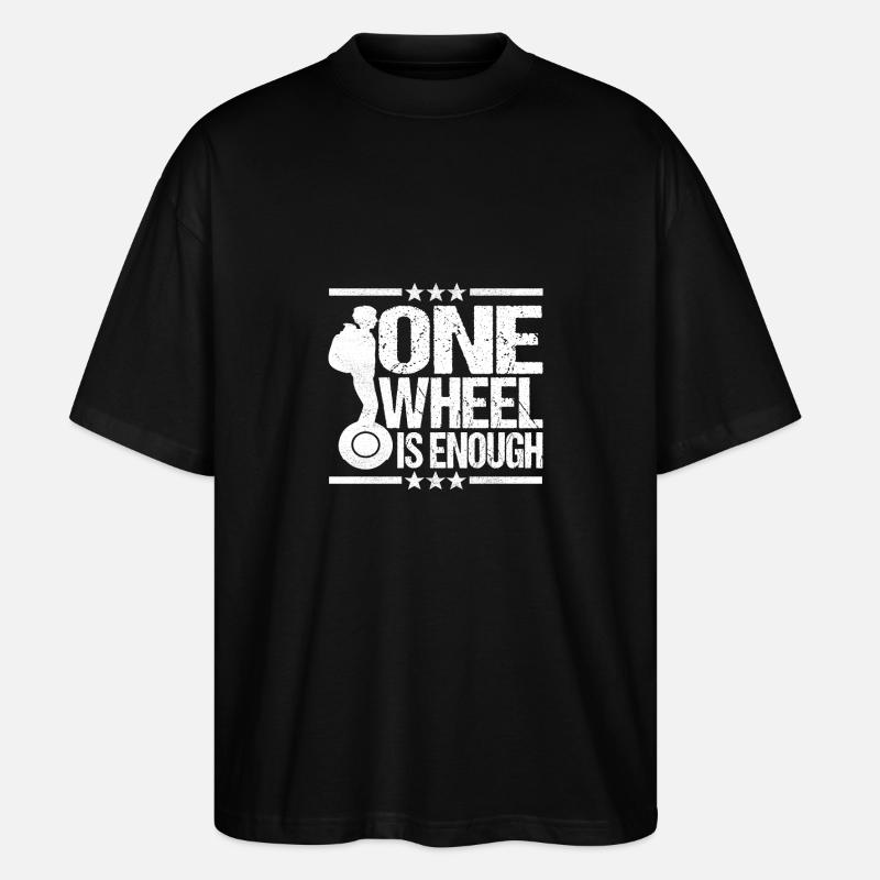 EUC Monowheel - Stanley/Stella Oversized Unisex Organic T-shirt Blaster 2.0 - black
