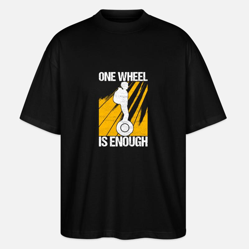 EUC Monoroue - T-shirt bio Blaster 2.0 coupe oversize Stanley/Stella Unisexe - noir