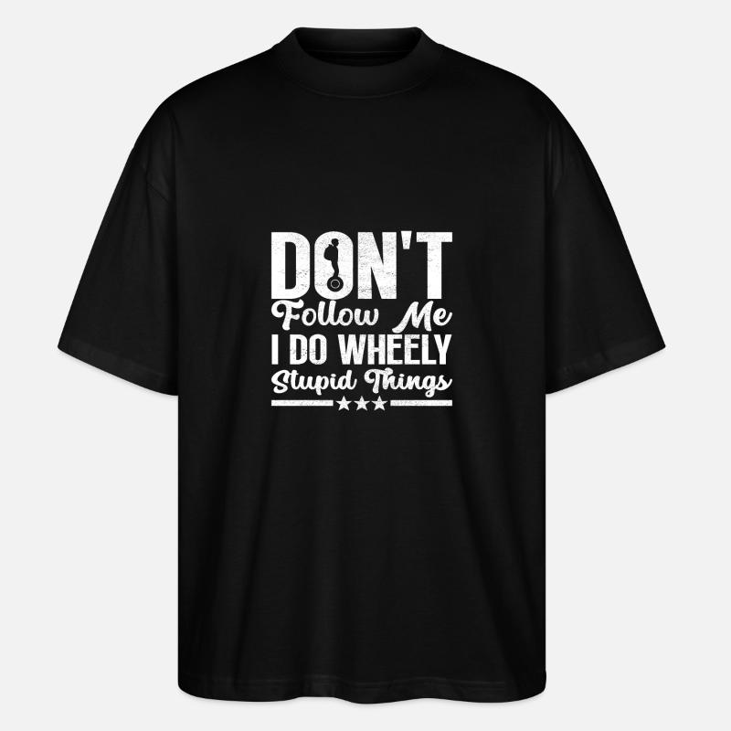 EUC Monowheel - Stanley/Stella Oversized Unisex Organic T-shirt Blaster 2.0 - black