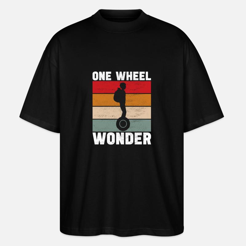 EUC Monowheel - Stanley/Stella Oversized Unisex Bio T-Shirt Blaster 2.0 - Schwarz