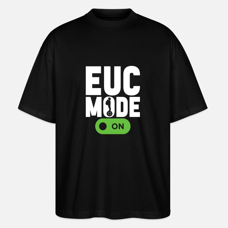EUC Monowheel - Stanley/Stella Oversized Unisex Bio T-Shirt Blaster 2.0 - Schwarz