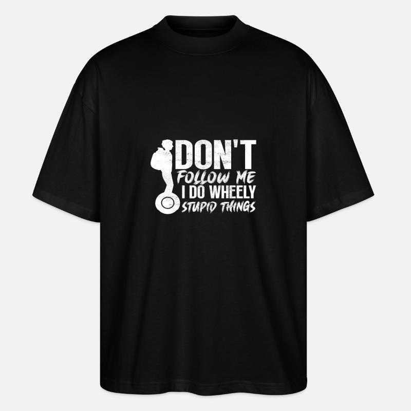EUC Monowheel - Stanley/Stella Oversized Unisex Organic T-shirt Blaster 2.0 - black