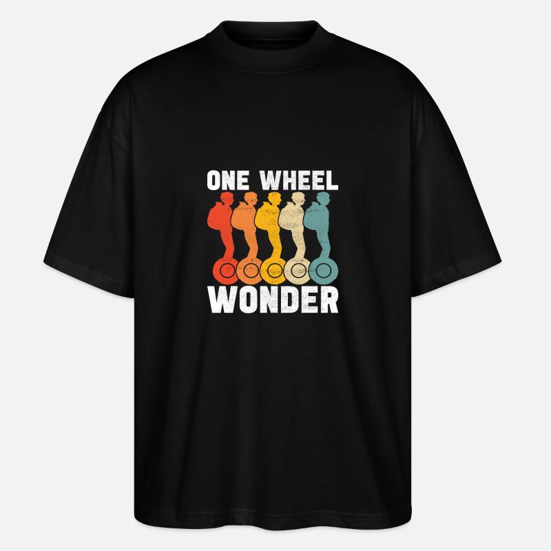 EUC Monowheel - Stanley/Stella Oversized Unisex Organic T-shirt Blaster 2.0 - black