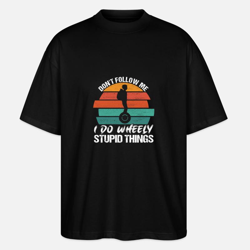 EUC Monowheel - Stanley/Stella Oversized Unisex Bio T-Shirt Blaster 2.0 - Schwarz