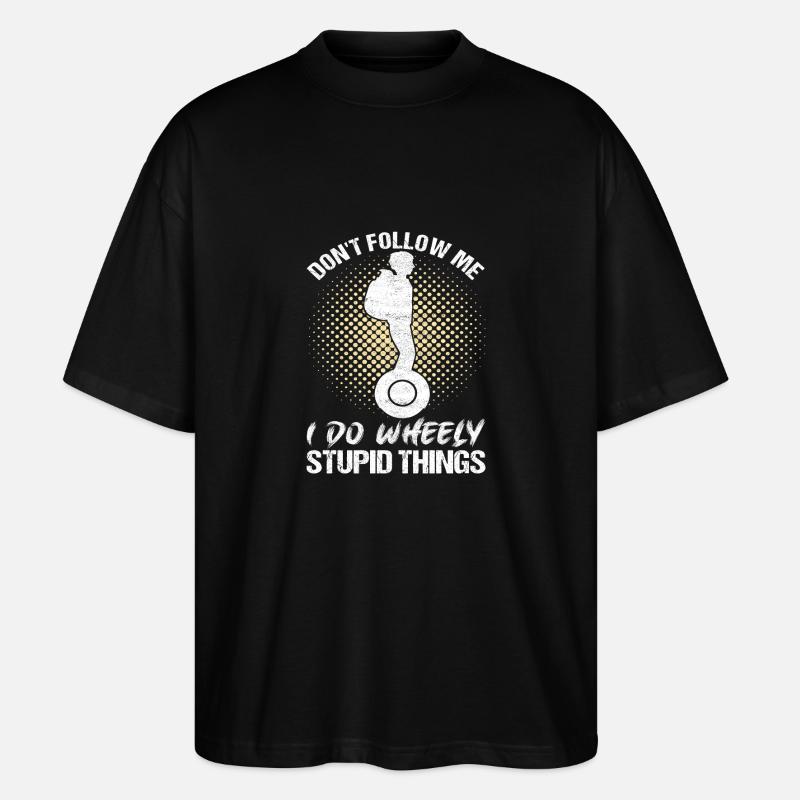 EUC Monowheel - Stanley/Stella Oversized Unisex Organic T-shirt Blaster 2.0 - black