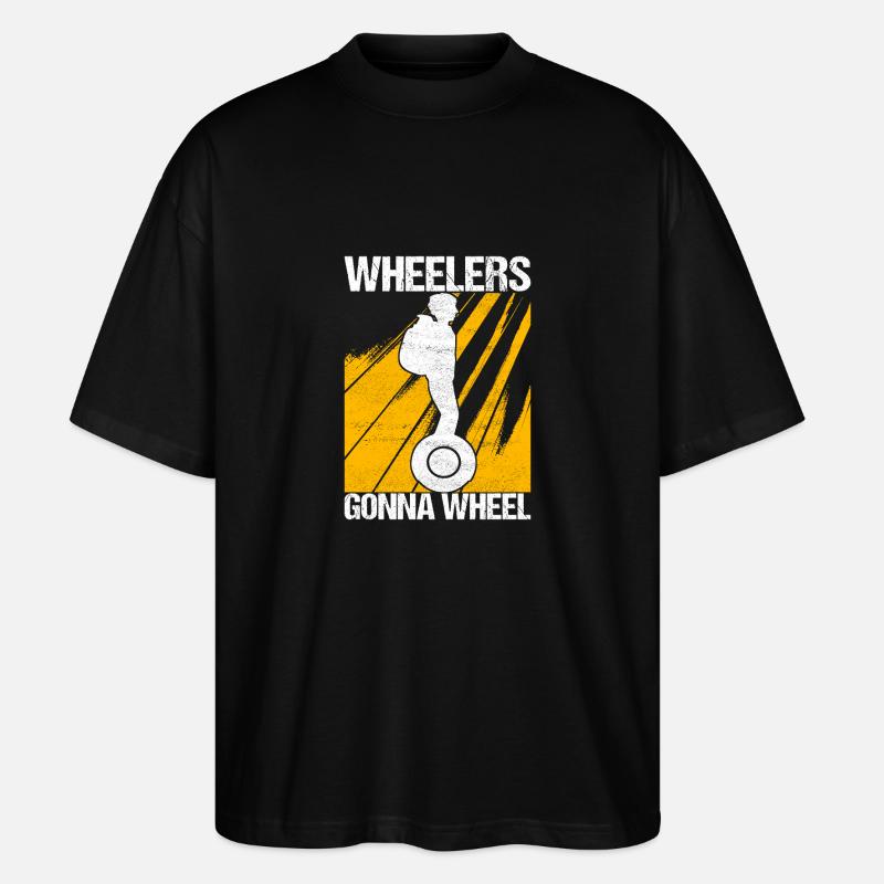 EUC Monowheel - Stanley/Stella Oversized Unisex Organic T-shirt Blaster 2.0 - black