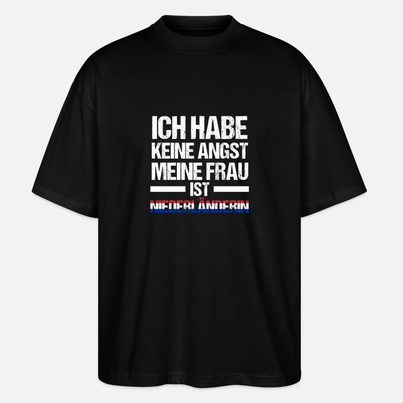 Pays-Bas Pays-Bas - T-shirt bio Blaster 2.0 coupe oversize Stanley/Stella Unisexe - noir