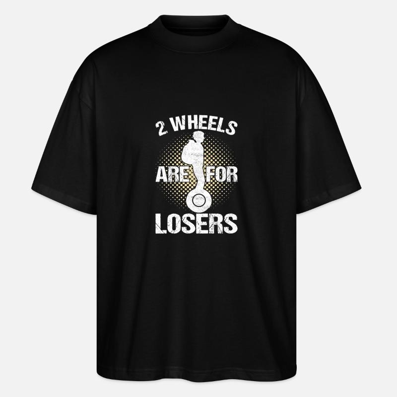 EUC Monowheel - Stanley/Stella Oversized Unisex Organic T-shirt Blaster 2.0 - black