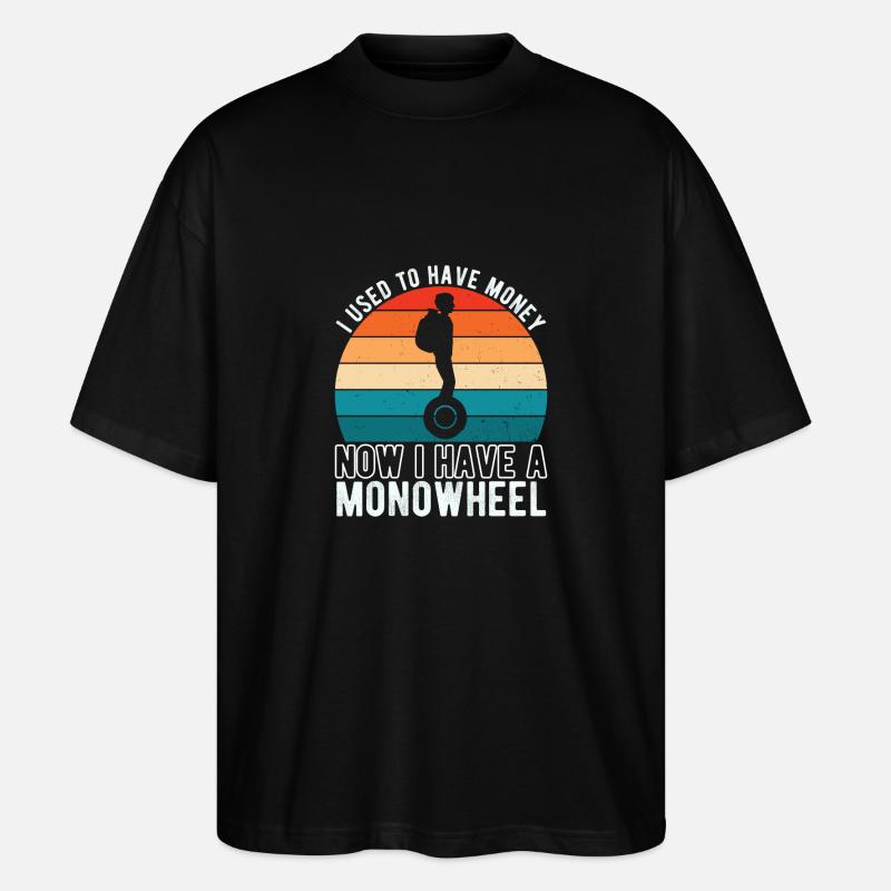 EUC Monowheel - Stanley/Stella Oversized Unisex Bio T-Shirt Blaster 2.0 - Schwarz