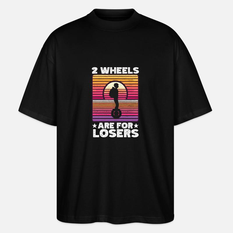 EUC Monowheel - Stanley/Stella Oversized Unisex Organic T-shirt Blaster 2.0 - black