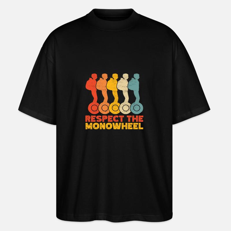 EUC Monowheel - Stanley/Stella Oversized Unisex Organic T-shirt Blaster 2.0 - black