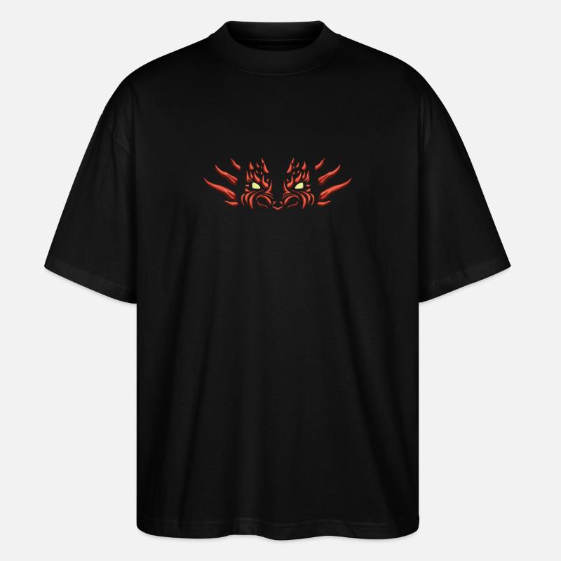 Dungeons Dragon Magic Dungeon - Stanley/Stella Oversized Unisex Bio T-Shirt Blaster 2.0 - Schwarz