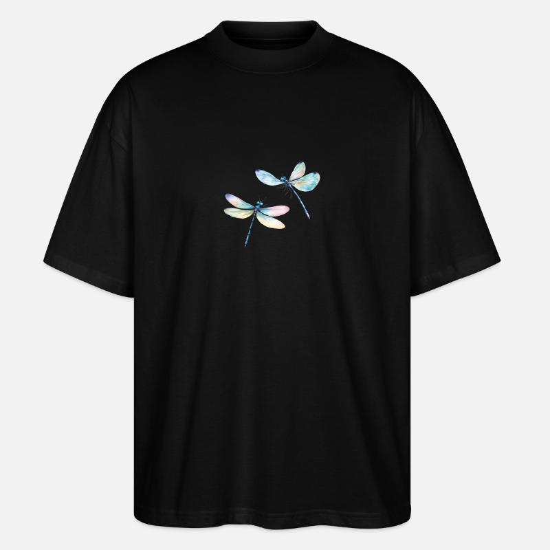 Libelle Duo Libelle Libellule Duo - T-shirt bio Blaster 2.0 coupe oversize Stanley/Stella Unisexe - noir