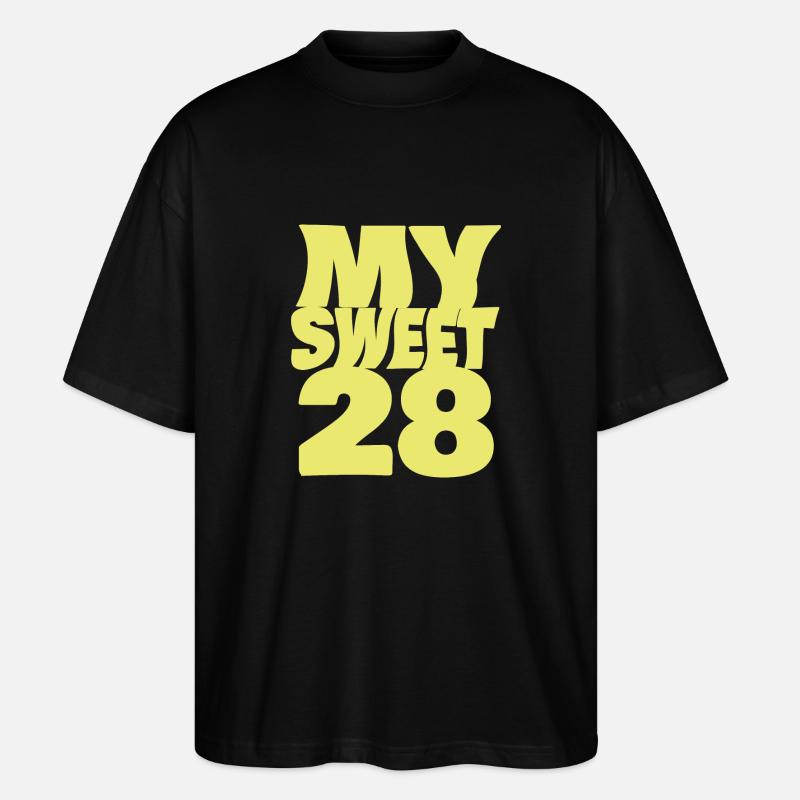 28 - Stanley/Stella Oversized Unisex Bio T-Shirt Blaster 2.0 - Schwarz