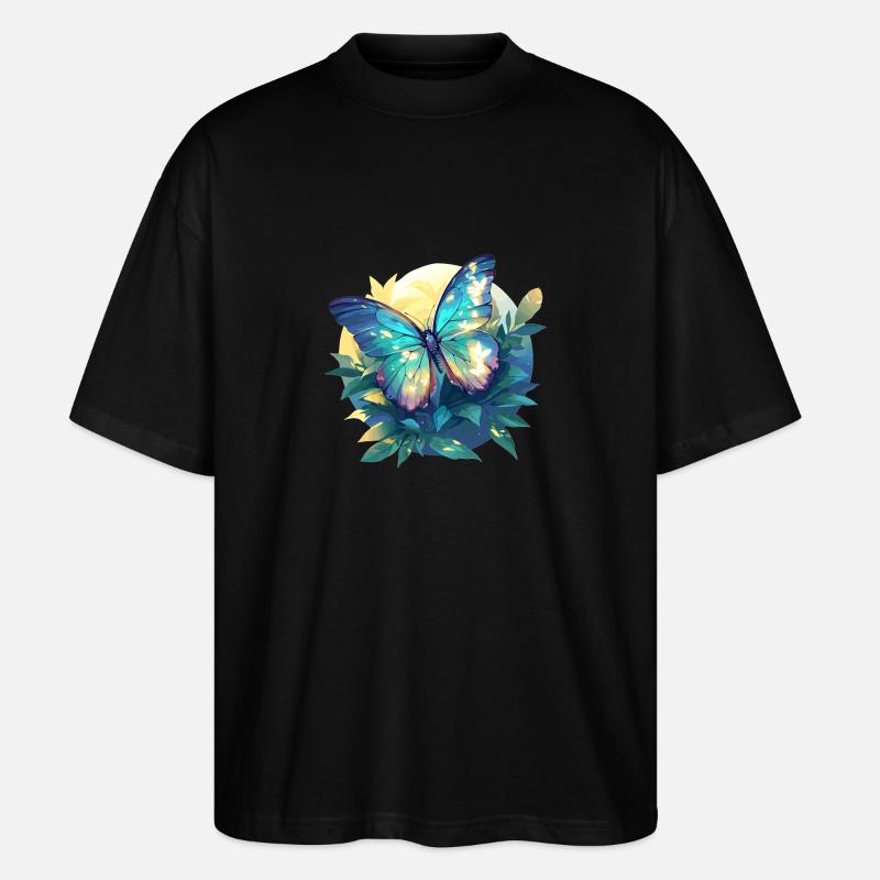 papillon papillons papillon papillon - T-shirt bio Blaster 2.0 coupe oversize Stanley/Stella Unisexe - noir