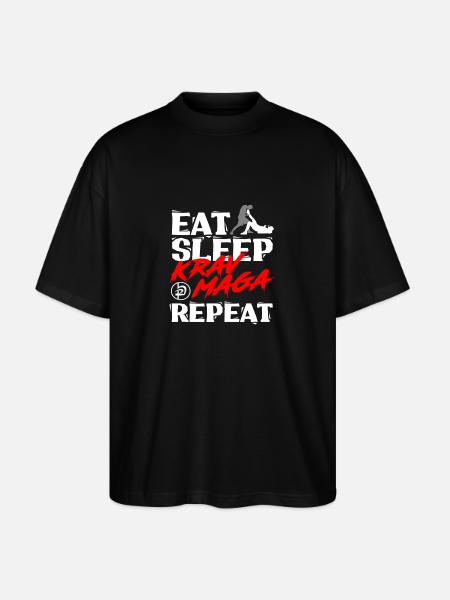 Krav Maga - T-shirt bio Blaster 2.0 coupe oversize Stanley/Stella Unisexe - noir