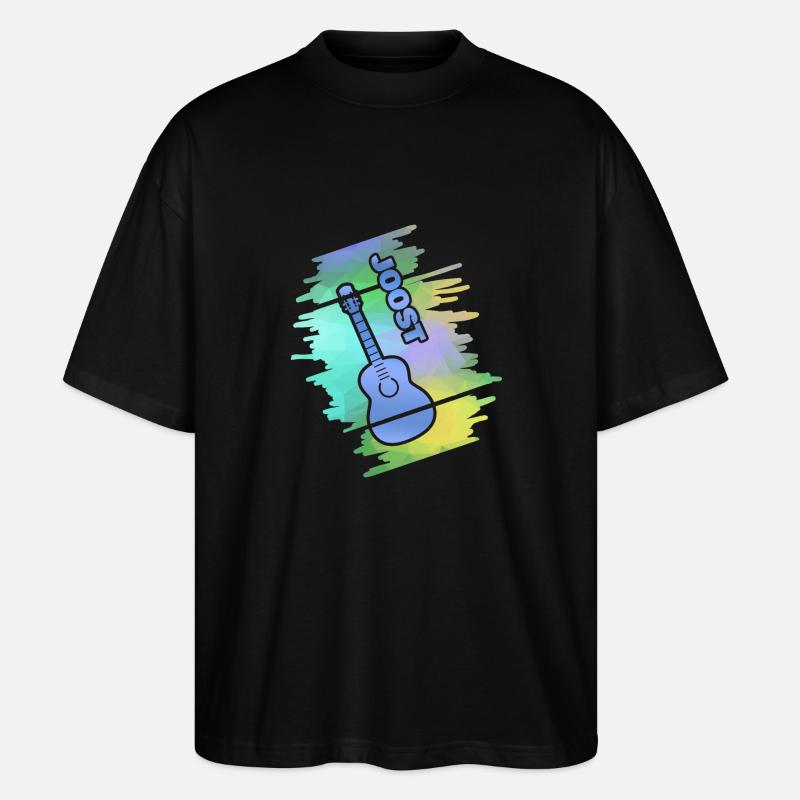 Guitar Joost - Stanley/Stella Oversized Unisex Bio T-Shirt Blaster 2.0 - Schwarz