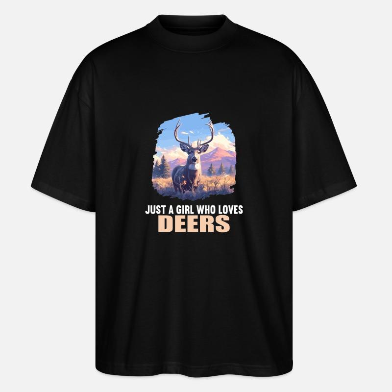 Cerf Cerf - T-shirt bio Blaster 2.0 coupe oversize Stanley/Stella Unisexe - noir