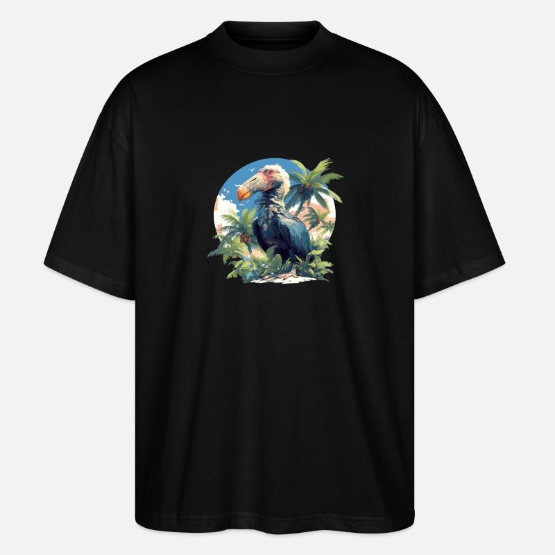 Dodos Dodo - T-shirt bio Blaster 2.0 coupe oversize Stanley/Stella Unisexe - noir