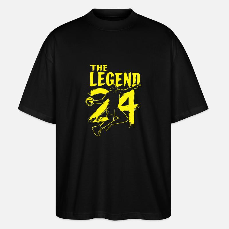 DIE LEGENDE 24 - Stanley/Stella Oversized Unisex Bio T-Shirt Blaster 2.0 - Schwarz