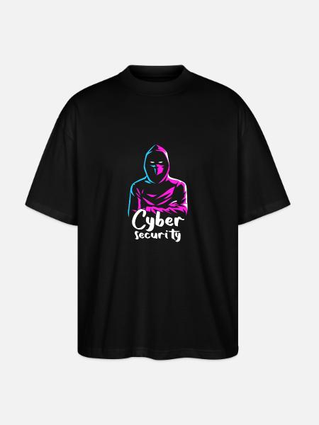 Ethical Hacker Cybersecurity Expertise - Stanley/Stella Oversized Unisex Organic T-shirt Blaster 2.0 - black