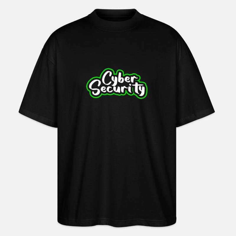 Ethical Hacker Cybersecurity Expertise - Stanley/Stella Oversized Unisex Organic T-shirt Blaster 2.0 - black