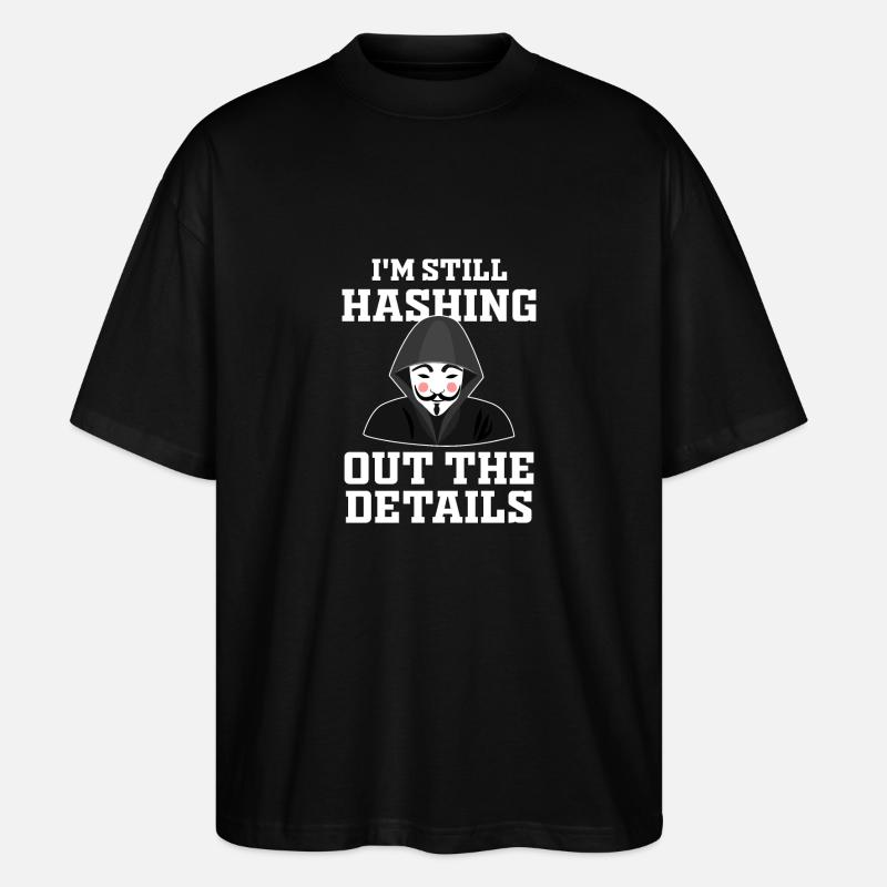 Ethical Hacker Cybersecurity Expertise - Stanley/Stella Oversized Unisex Organic T-shirt Blaster 2.0 - black