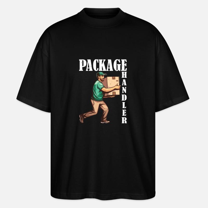 Package Handler 6 - Stanley/Stella Oversized Unisex Bio T-Shirt Blaster 2.0 - Schwarz