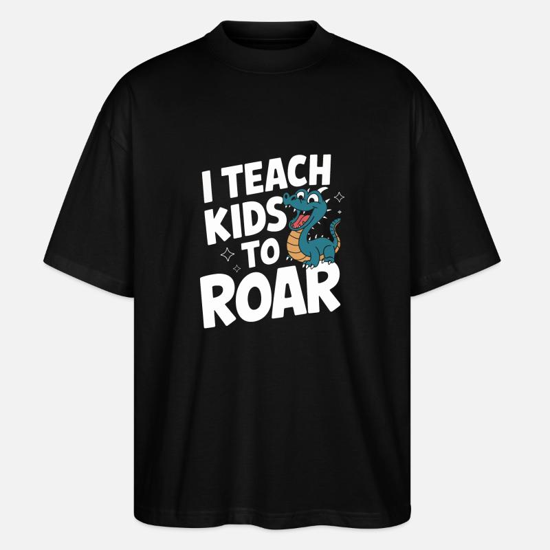Speech Therapist Speech Therapy - Stanley/Stella Oversized Unisex Organic T-shirt Blaster 2.0 - black