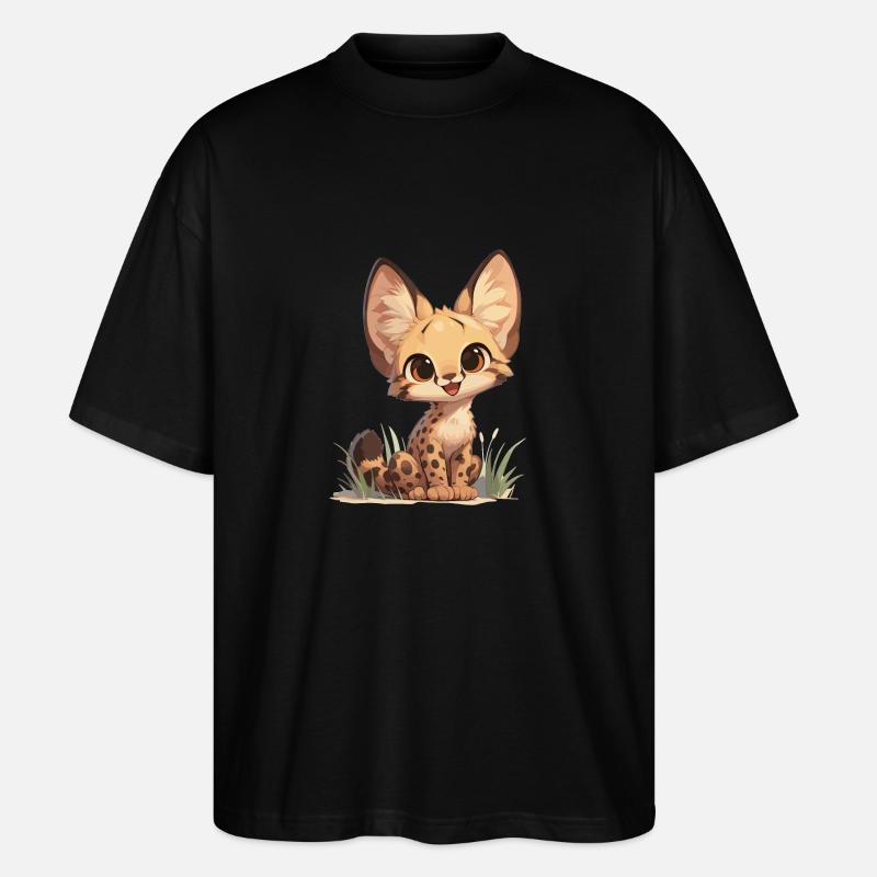 Servale Serval - T-shirt bio Blaster 2.0 coupe oversize Stanley/Stella Unisexe - noir