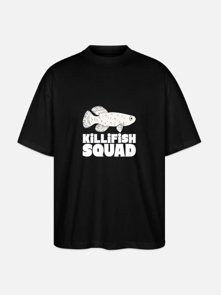Killifisch Aquarium Fish Lovers - Stanley/Stella Oversized Unisex Organic T-shirt Blaster 2.0 - black