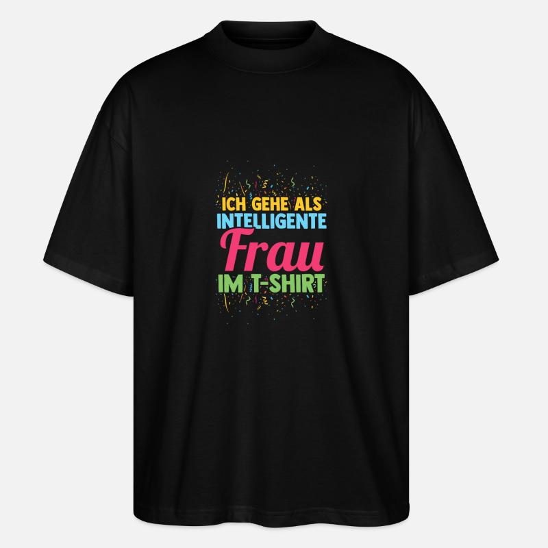 Costume de carnaval Carnaval - T-shirt bio Blaster 2.0 coupe oversize Stanley/Stella Unisexe - noir
