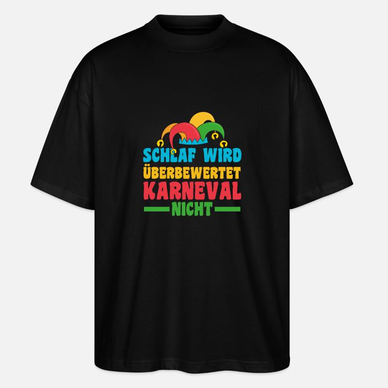 Costume de carnaval Carnaval - T-shirt bio Blaster 2.0 coupe oversize Stanley/Stella Unisexe - noir